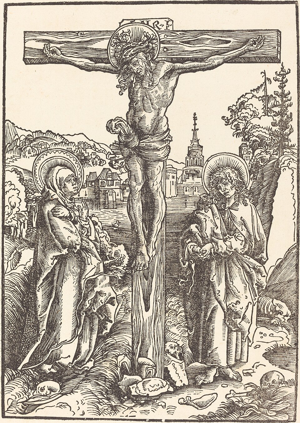 Lucas_Cranach_the_Elder,_Christ_on_the_Cross_Between_the_Virgin_and_Saint_John,_c._1502,_NGA_6058